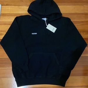 VETEMENTS Inside Out Embroidered Logo Hoodie XS